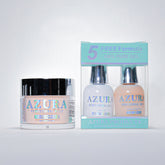AZURA 3in1 - Gel Lacquer (0.5oz/15ml) & Dip Powder (2oz) - #002-simple-AZURA- Nail Supply American Gel Polish - Phuong Ni
